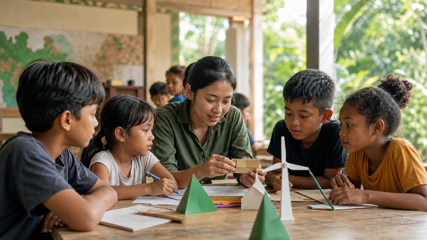 Kegiatan pendidikan dan pendampingan anak