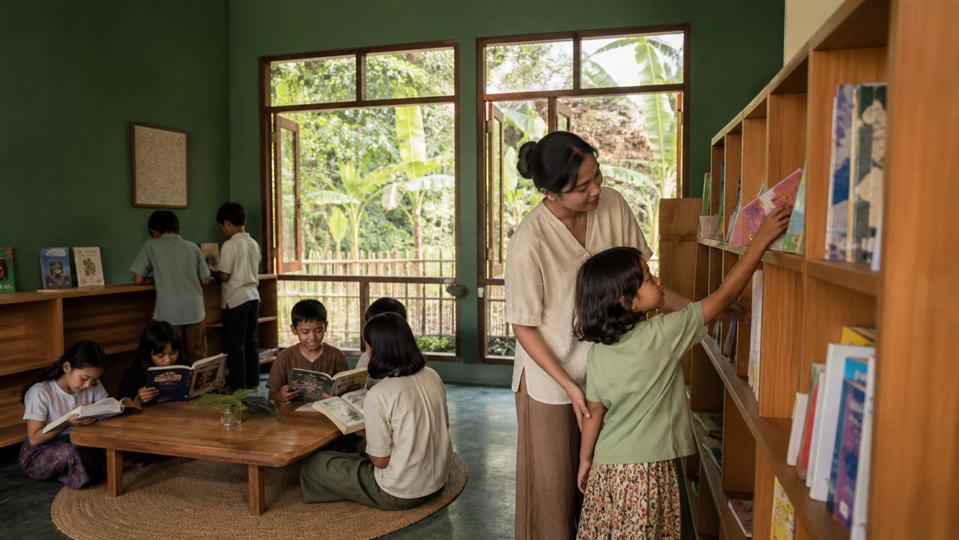 Kegiatan pendidikan dan pendampingan anak